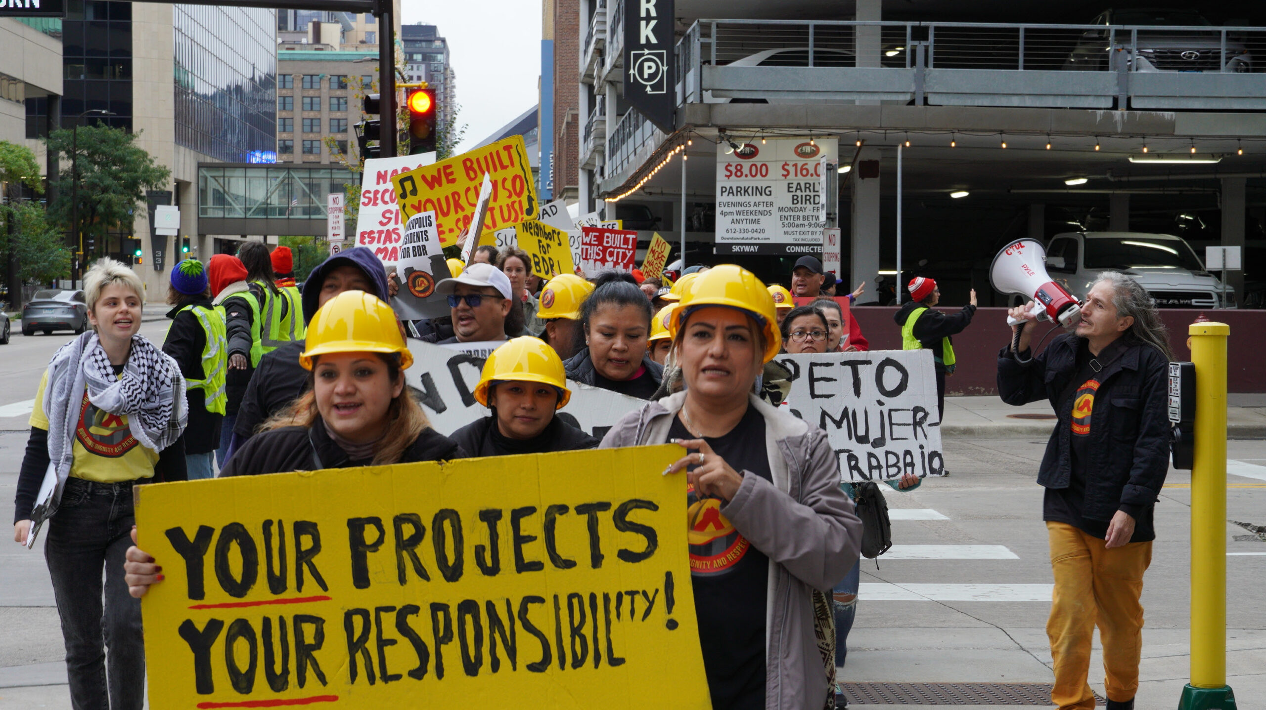 Union and Non-union Construction Workers Unite to Call for Real Wage Theft Enforcement