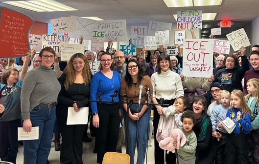 Kids Count on Us Leaders Join with Parents to Demand ICE Stop Targeting Childcare Centers