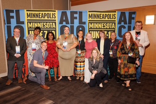Sharing and Connecting at the AFL-CIO Convention in Minneapolis
